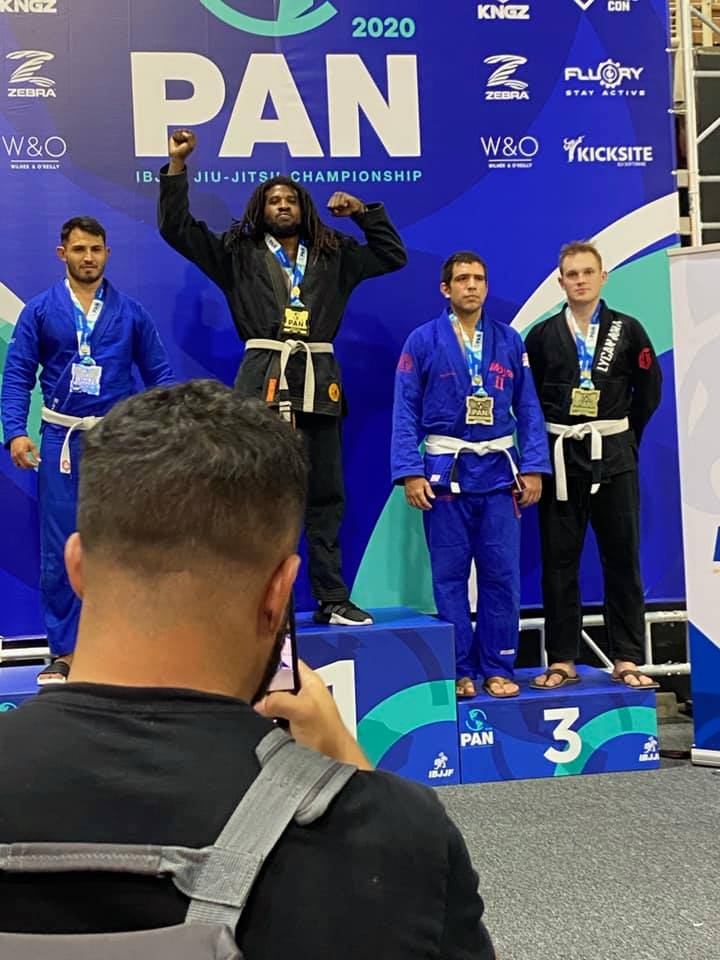 Jack Wallace tied for 3rd place at IBJJF Pan Ams 2020